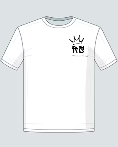 Graphic spider spun tee