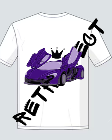 Graphic elite supercar tee