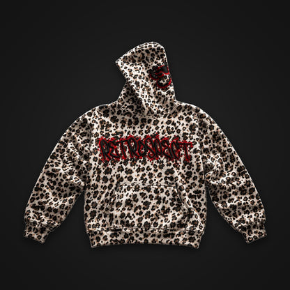 Bejeweled Cheetah Print Hoodie