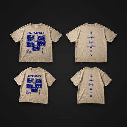 Retrospect Beyond Reality Heavy-weight Tee front and back